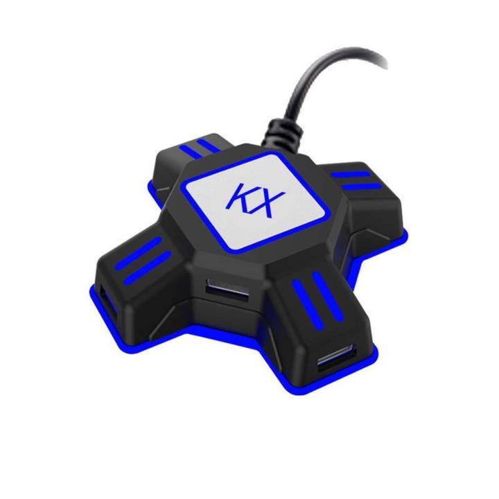 Ju-KX USB Game Controller Converter Keyboard Mouse Adapter for Switch/Xbox/PS4/PS3