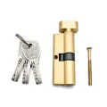 Door handle lock cylinder for wooden doors. 