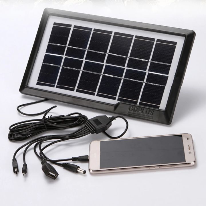 Outdoor Portable Solar Panel Power Generation System Multi-functional Power Supply Small Size Solar Panel