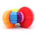 The FanXin Nautilus Cube 3x3 Stickerless multi-colored nautilus shell Rubiks Cube Brain Game challenging puzzle!. 