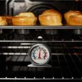 Stainless Steel Dial Oven Thermometer Grill Temperature Gauge For Home Kitchen Food Meat - Hang or Stand in Oven. 