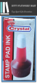 CRYSTAL Stamp Pad Ink Refill Red. 