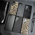 Luxury Leopard Snake Skin Crocodile Phone Case For Samsung Galaxy S22 S23 S24 Plus Ultra Shockproof Back Cover. 