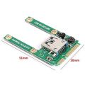 Mini PCI-E to USB3.0 Adapter Card PCIe to USB 3.0 Adapter, Suitable for Notebook Computers. 
