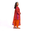 Maahru - Unstitched fabric for women - 2 Piece (Blended Lawn) - Sunset Radiance. 