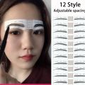 40Pcs/Set Eyebrow Stencil Beauty eyes template stencils for eyebrows tools eye brow shaping kit Makeup product for Pencil Model Grooming Shaping Templates DIY Makeup Beauty Tools. 