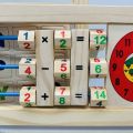 Double Sided Multipurpose Magnetic Writing, Drawing And Painting Wooden Board For Kids. 