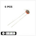 5mm Light Dependent Resistor LDR Sensor. 