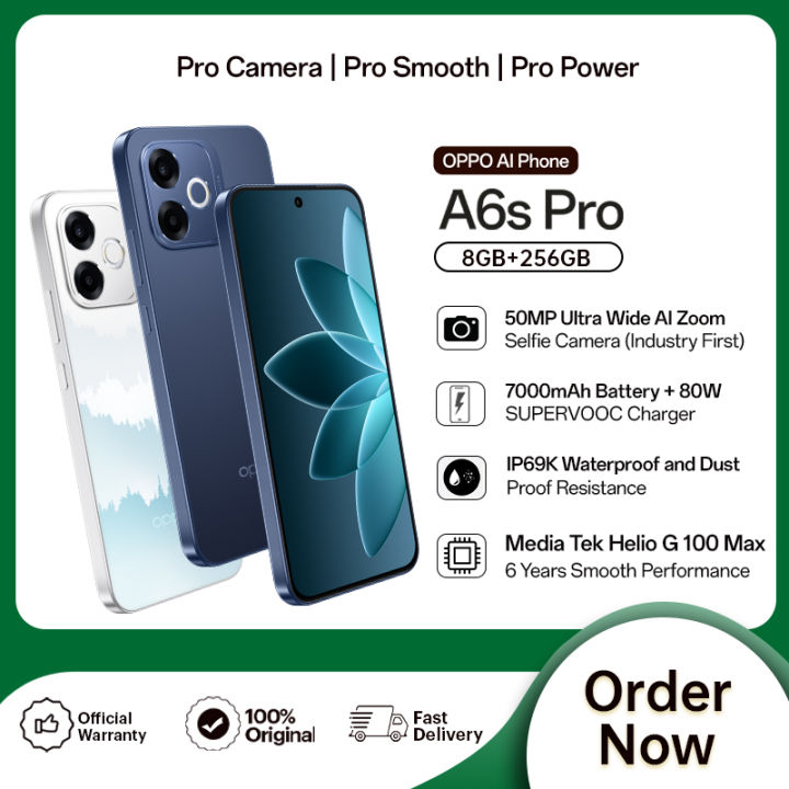 OPPO A6s Pro | 8GB RAM + 256GB ROM