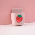Multi-Purpose Storage Box Organizer - Wall Mount Sticker Remote Control Holder Rack - Wall Hanging Box Bracket. 