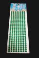 216 Beads Stickers Sheet Golden Silver Red Green Size : 8 mm. 
