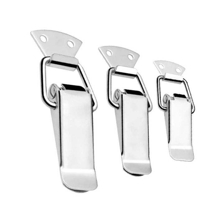 Luggage Accessories Stainless Steel Spring Loaded Latch Silver Durable ...