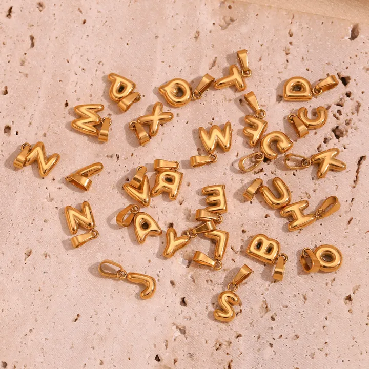 Handmade%20DIY%20Kids%20Jewelry%20Hollow%2018K%20Gold%20Plated%20Old%20English%20Letter%20Pendant%20Necklace%20Stainless%20Steel%20Alphabet%20Initial%20Necklace%20-%20Image%202