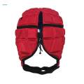 Rugby for Kids Soft Padded Breathable Professional Soccer Headgear for Skateboarding Red. 