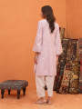Salitex -  1Piece - Stitched Basic Yarn Dyed Embroidered Shirt- Dress for Women. 