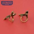 Green forest Cigarette Holder Ring Exquisite Dragonfly Shape Adjustable Smoking Cigarette Holder Ring. 