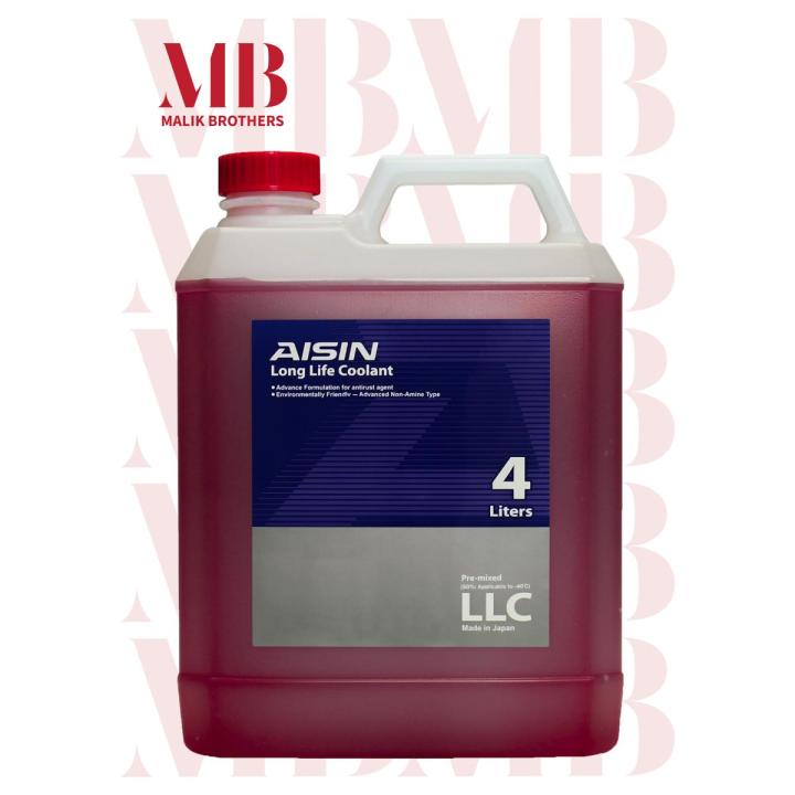 Aisin Long Life Coolant 4 Litres Red (Japan)
