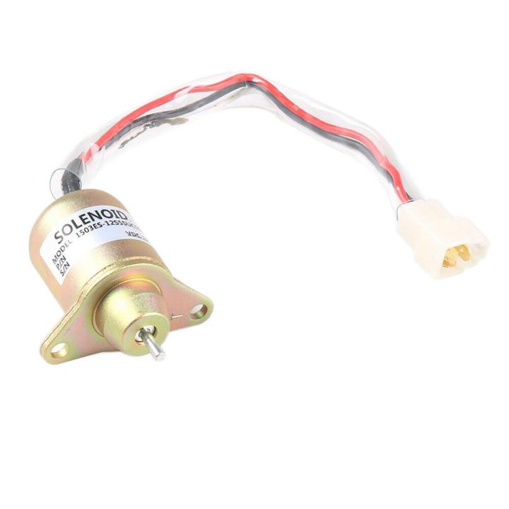 12V Fuel Shutdown Diesel Shut Off Solenoid For Yanmar 4TNV94L-SFN 1196 – Electronic Pro