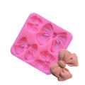 Resin Cute knot bow mold Cute Fondant Soft silicone Silicone Soft Fondant candy for Pastry Kitchen Baking Candy making Art and. 