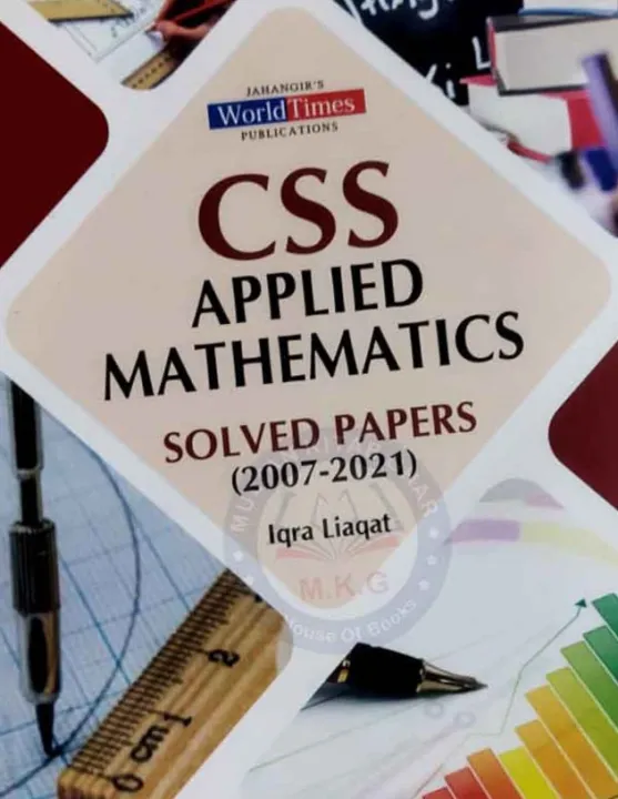 CSS Applied Mathematics Solved Past Papers by Iqra Liaqat Latest Book ...