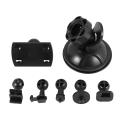 Car Suction Cup for Dash Cam Holder with 6 Types Adapter, 360 Degree. 