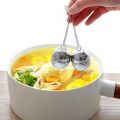 Spice, Herb,Tea and Seasoning Filter Ball with Hanging Hook - Stainless Steel Ball Tea Infuser Mesh Filter Strainer w/hook Loose Tea Leaf Spice Ball with Rope chain Home Kitchen Tools 1026. 