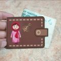 6 Pieces Tikki Eid Mubarak Envelope Wallet Style Money Folder For Kids, Boys & Girls. 
