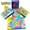 Pokemon New style PVC Diamond Shiny Cards VMAX VSTAR GX Pikachu Arceus Anime English Plastic Card children Christmas toys gifts. 