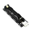 ESP32 ESP32S WeMos 18650 Battery Charge Shield Board V3 Micro USB Type-A USB 0.5A for Arduino Raspberry Pi Charger Module. 