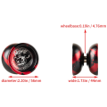 Yoyo Halloween Edition Dual-Use Professional Fancy Yoyo Sleep 2-Way Yoyo. 