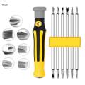 Magnetic Screwdriver Bits with 6 Double-Sided Bits Set Repair Tool. 