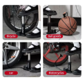 Portable Foot Air Pump | Single Cylinder Manual Tyre Inflator | Universal Car & Motorcycle Air Pressure Pump | Heavy Duty Metal Body. 