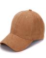 Plain Sun Block Cap For Boys Brown. 