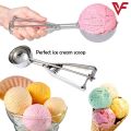 Stainless Steel Ice Cream Scooper Mash Potato Scoop Ice Cream Ball Maker Kitchen Ice Cream Spoon Tools. 