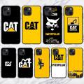 Excavator Babaite Caterpillar Phone Case For iPhone 11 12 Mini 13 14 Pro XS Max X 8 7 6s Plus 5 SE XR Shell. 