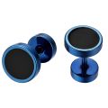 BONISKISS Unisex Classic Simple Stub Earrings Stainless Steel Men Round Jewelry Decoration 2Pcs Aretes Dropshipping. 