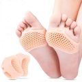Silicone Padded Forefoot Insoles High Heel Shoes Pad Comfortable Practical Durable Forefoot Cushion Metatarsal Pads Pain Relief Silicone Gel Bunion Protector 1Pair. 