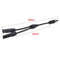 MC4 1Pair x MCY201 Connector Y Branch mcy201 Terminals 2 Male 1 Female and 2 Female 1 Male Solar Panel Cable Branch Connector for solar Pv solar system. 