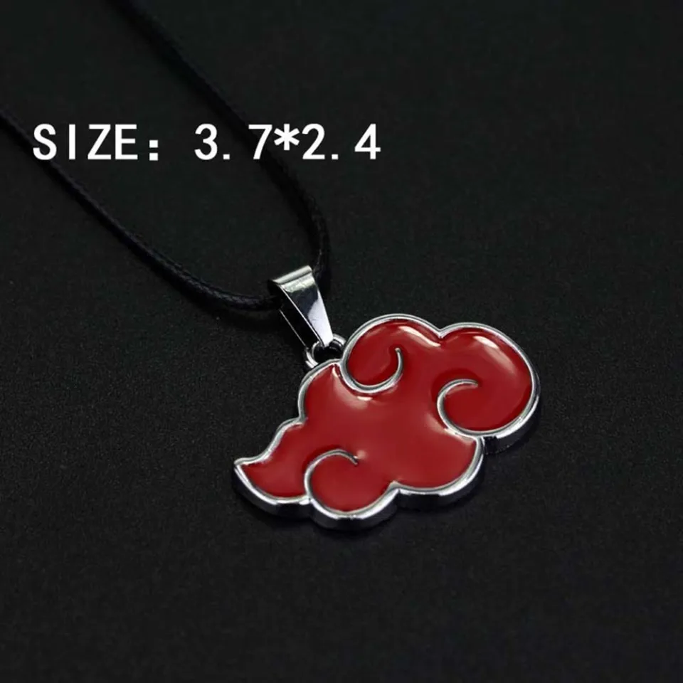 naruto shippuden naruto akatsuki necklace