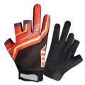 [HOT] Fishing Men's Gloves Women Waterproof Three Finger Cut Anti-Slip Angling Cycling Fishing Lures Barb Protection Catch Fish Gloves. 