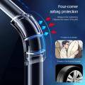 Samsung Galaxy A10s Flexible Clear Liquid Silicone Tpu Gel Anti-Yellowing Back Cover with 4 Corners Protection Jelly Case. 