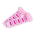 2020 Baby Girls Leg Warmers, Soft Knitting Leg Warmers Leggings with Chiffon Ruffles for Newborns and Inf. 