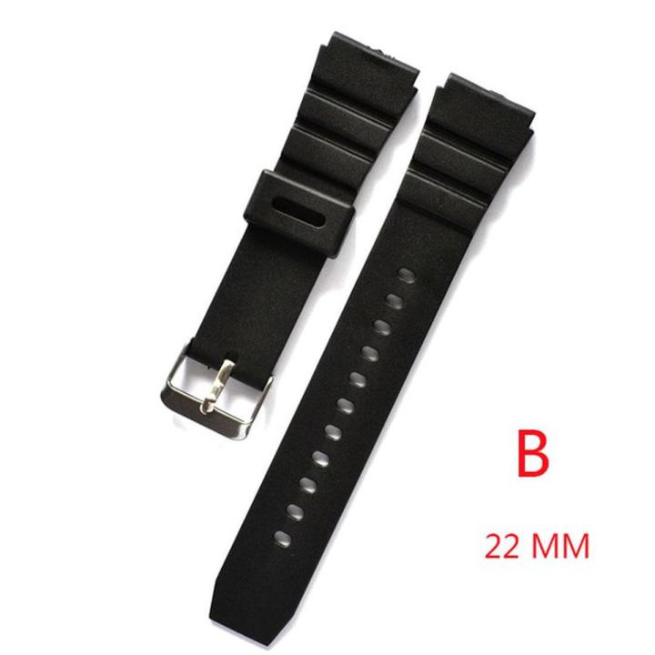 New Casio PU Watchband 16mm 18mm 20mm 22mm Silicone Strap Watch Bracelet for Casio G Shock Electronic Watch Replacement Strap
