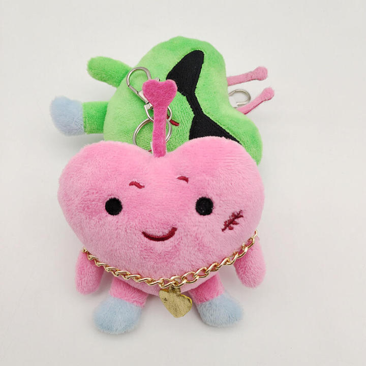 Kpop Stray Kids PIPI Heart Plush Toy Keychain Keyring Bag Accessories Hyunjin Felix Han Banhan Gift for Fans Christmas NewYear