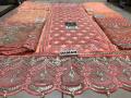 Unstitched Chiffon Embroidered Suit For Women - 3 Piece. 