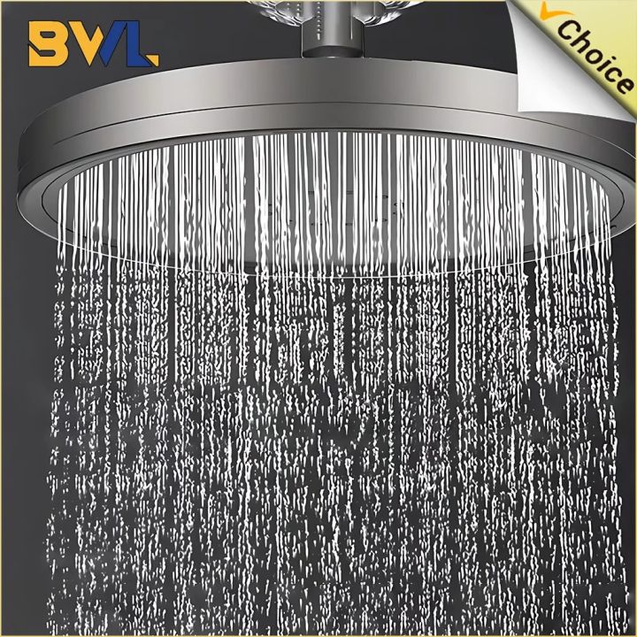 Six-speed Adjustable Overhead Shower Head High Pressure Shower Head Booster Shower Shower Head Sets Bathroom Accessories