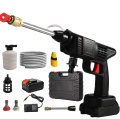 Portable Powerful High Pressure 48v Max Power Link System Cordless Wireless Car Wash Water Jet Foam Gun. 