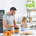 Original Leven lang Brand Electric Juicer Squeezer Machine Orange Lemon Citrus Fruit Press-Juice Extractor EU Plug Silver. 