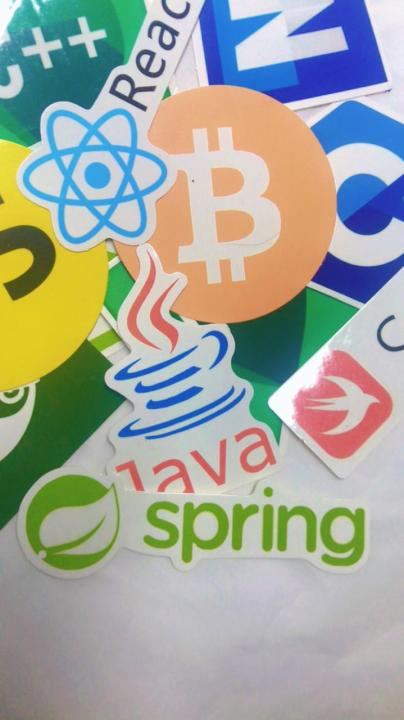 Trendy%20Logo%20and%20coding%20Stickers%20Pack%20(10%E2%80%9315%20pcs)%20%7C%20Waterproof%20Decorative%20Stickers%20for%20Laptop,%20Mobile,%20Notebook,%20Bottles%20&%20Kids%20Crafts%20-%20Image%203