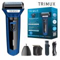 TRIMUX  3 In 1 Rechargeable Hair Clipper Shaver beard Styling Trimmer Hair Removal machine for men. 